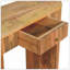 Console droite en bois massif Soba