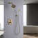 Bathroom Complete Shower System with Rough-In Valve with Shower Head