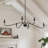 6-light Dimmable Tradition Candle Chandelier  