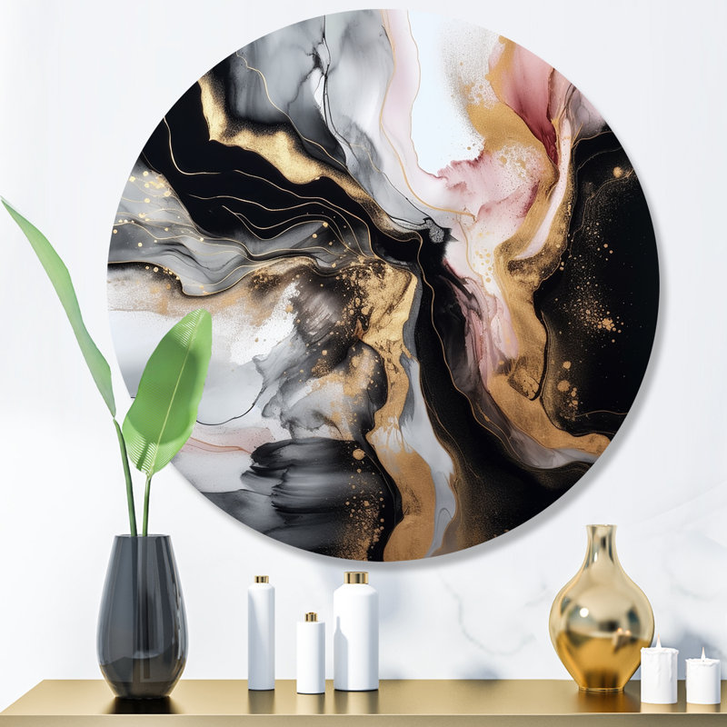 Décoration murale Marble Splash I, H 23 po x l 23 po x P 1 po