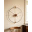 Solid Wood Skeleton Wall Clock-476820953