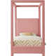 Upholstered Canopy Bed