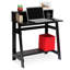 Annie Working Study Desk with Desk Hutch -18575536