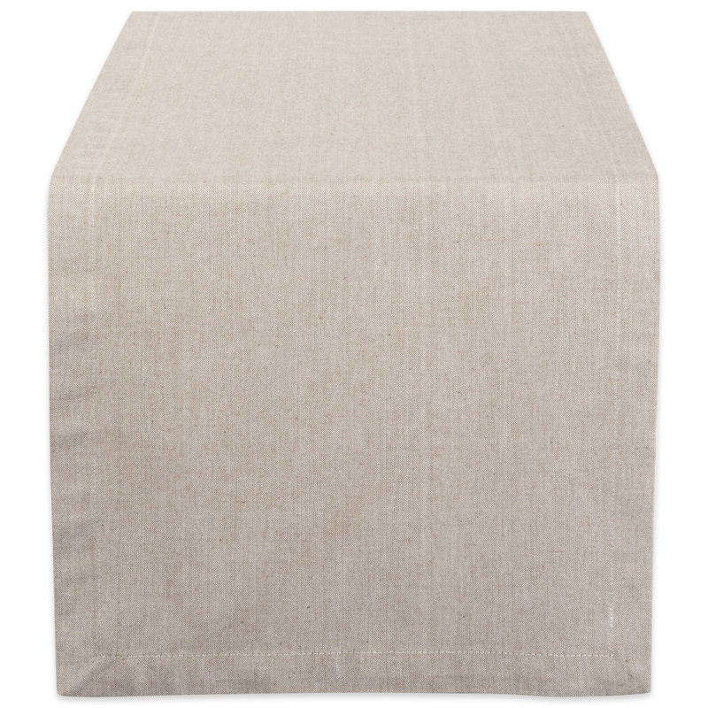 Chud Solid Color 100% Cotton Table Runner