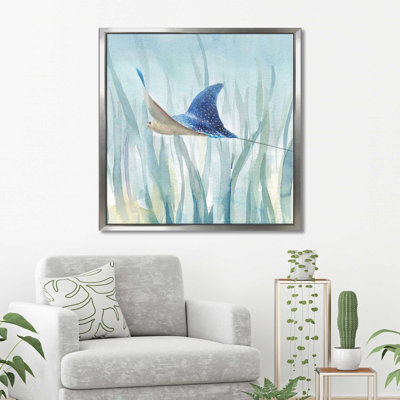 Undersea Ray by Danhui Nai - Painting