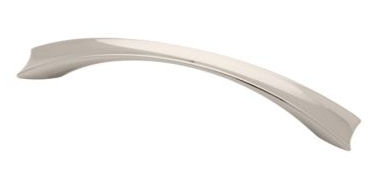 Gio 3" Center to Center Arch Pull, Polished Nickel, 1 pack