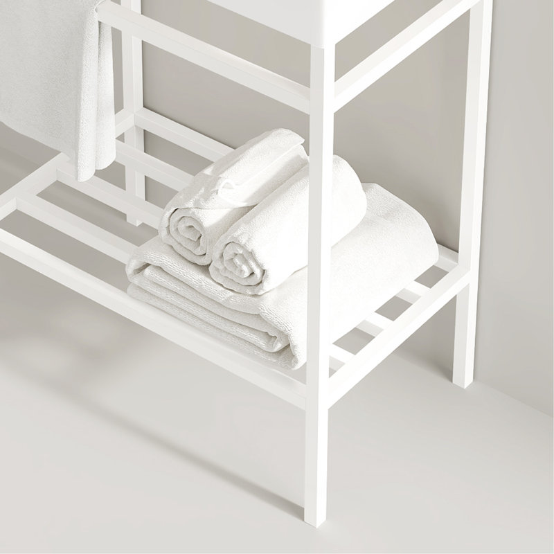 Meuble-lavabo polyvalent avec lavabo de qualité supérieure et tablette pratique