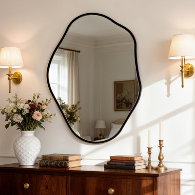 Aluminum Frame Asymmetrical Wall Mirrors