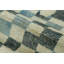 Rug & Kilim’S Modern Rug In Cream, Gray And Blue Abstract Pixelated Pattern