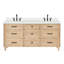 Meuble-lavabo double en bois massif ARIEL Monroe-99404996-131239044-131239051