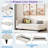 L-shaped Linen Daybed With Solid Wood Legs-948222562-948222560
