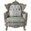 Chaise Miliani en bronze antique / gris