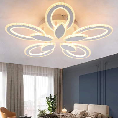 5-Light Semi Flush Mount