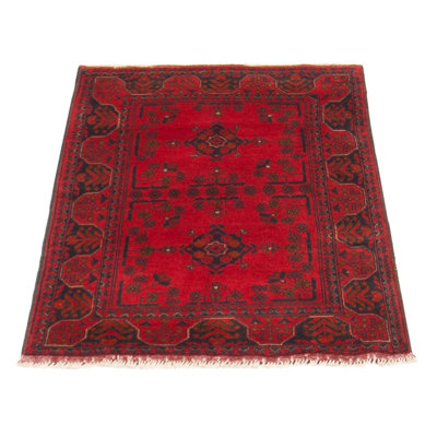 One-of-a-Kind 3'1" X 4'11" New Age Wool Area Rug in