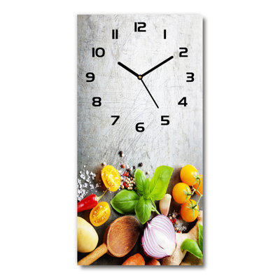 Jamaia Glass Wall Clock
