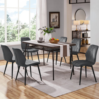 color 45.5cm H Upholstered Dining Chair Side Chair