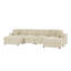 Canapé modulaire réversible en velours côtelé-129489930-129489935-129489941