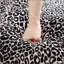 Canapé en L confortable avec repose-pieds en chenille Comfy