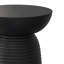 Table d'appoint contemporaine en bois de manguier massif l 13 po Benedetti
