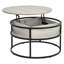 Rothwell Lift Top  Coffee Table ,Extendable Round Cocktail Table-772207710-772208951-783565090