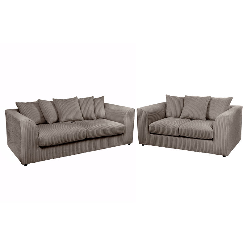 Moana 2 - Piece Living Room Set, Charcoal