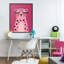 Giclée rose encadrée, design par Jessica Beck-1472319512-1472319513