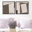 Structural Set Canvas Abstract Print by Oliver Gal, Black Frame, 12 x 12-248229121-248229122