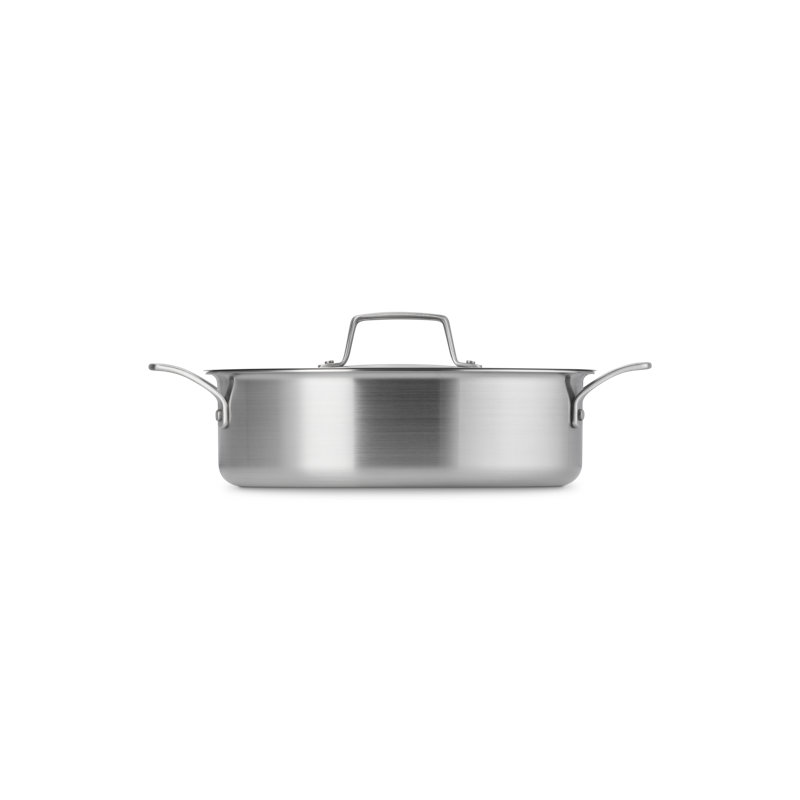 Le Creuset Essential Stainless Steel Rondeau Pan, 4 Qt.