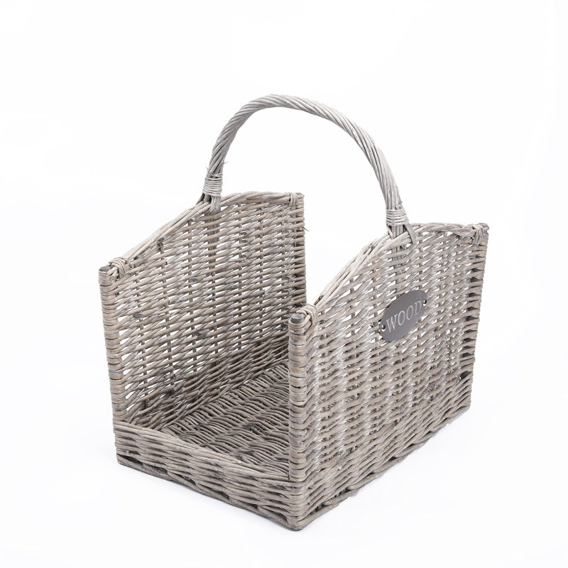 Simental 10cm W Wood Log Rack
