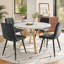 Metal Base Dining Table