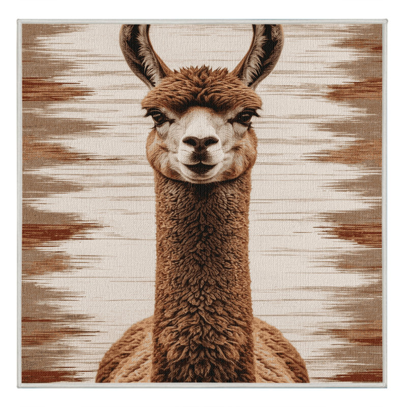 Tapis lavable Guanaco, Carré 3 pi
