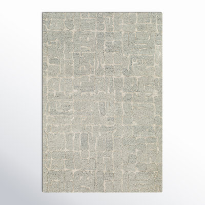 Rafe Handmade Wool Gray Area Rug