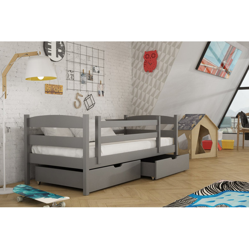 Single (3') Standard House Beds with Storage Included with Trundle Included