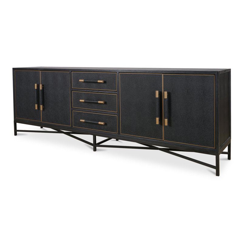 Meera Quebec Sideboard Large, Black