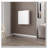 White Wall-Mounted Drop-Leaf Table