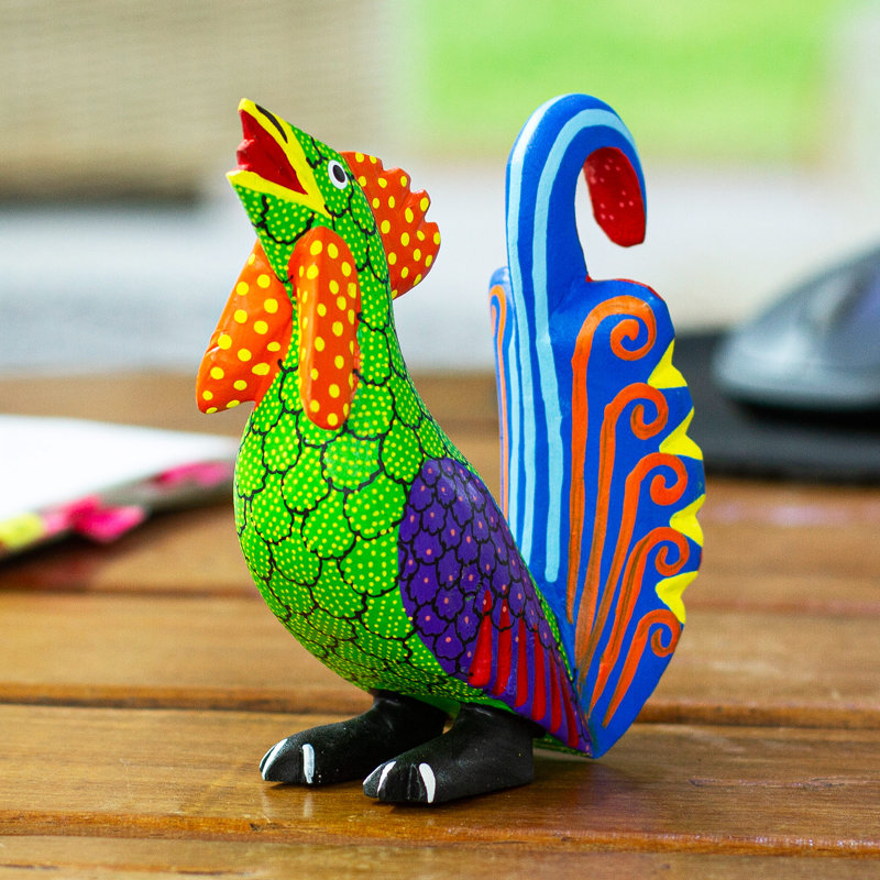 Krizal Impressive Rooster Alebrije