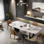 High-end light luxury dining table-102654784