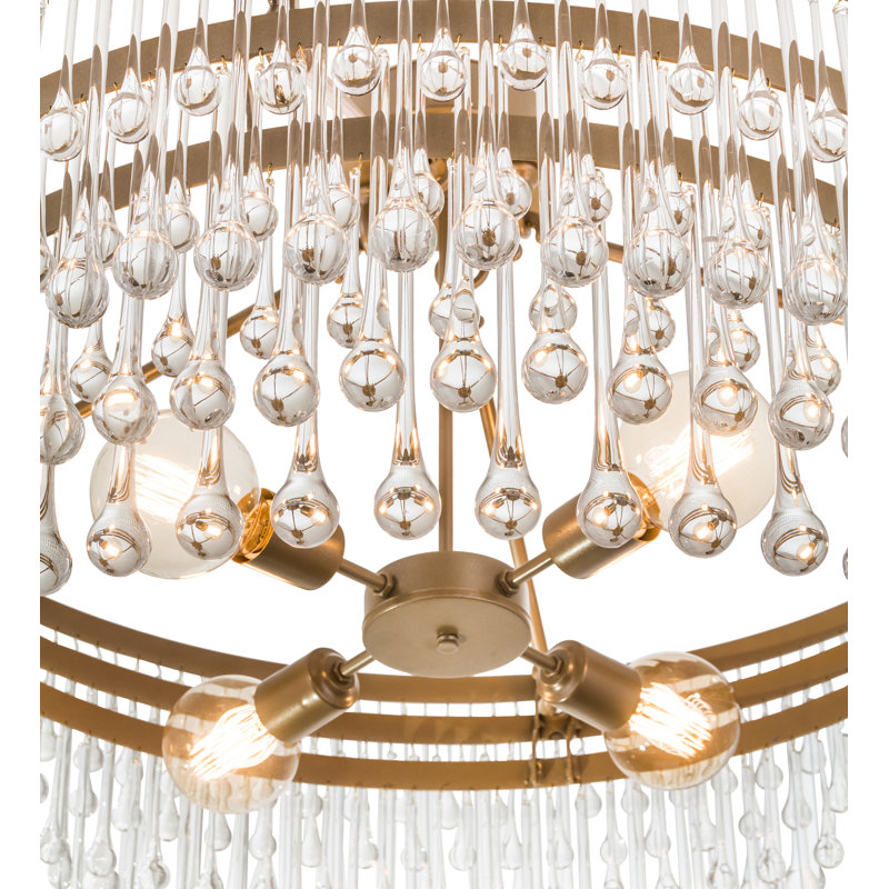 Pivot 4 - Light Dimmable Drum Chandelier