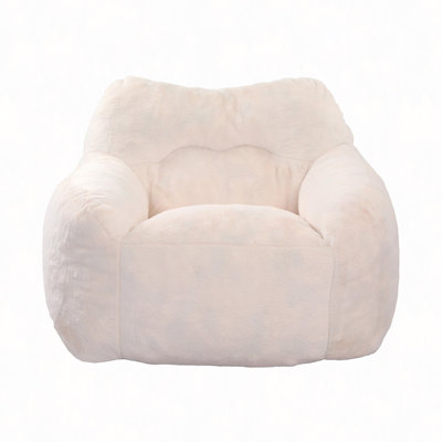 Fauteuil à billes, fauteuil à billes avec accoudoirs rembourrés de mousse à haute densité, fauteuil à billes Fauteuil à billes confortable pour adultes dans le salon, lecture dans la chambre à coucher