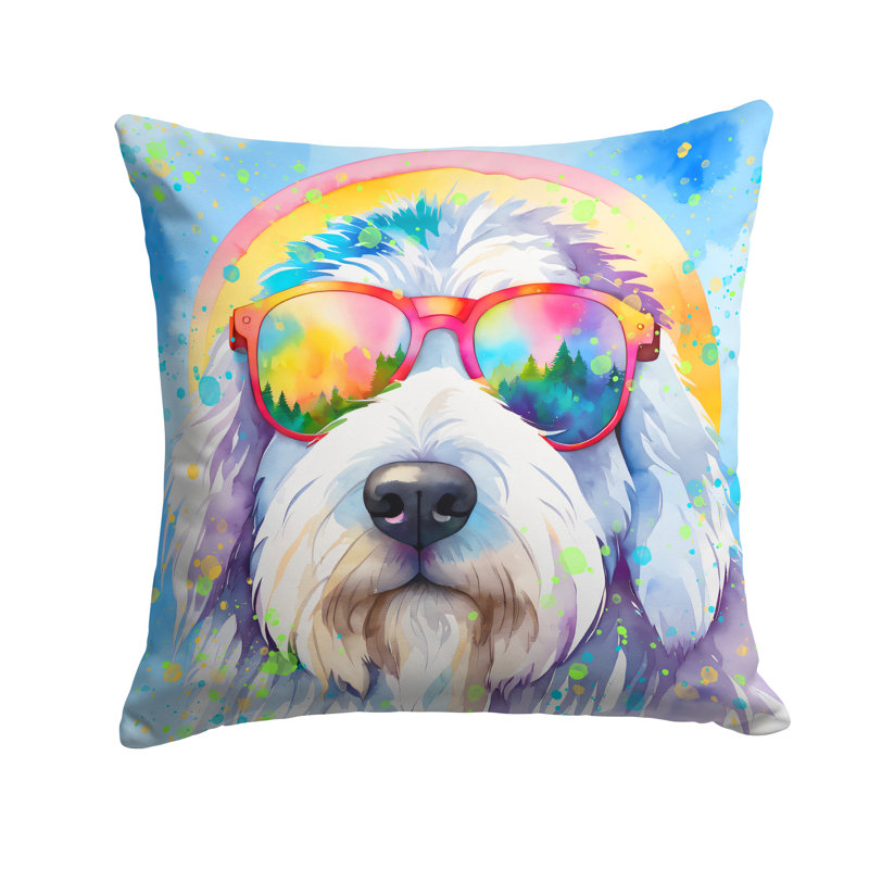  Coussin décoratif intérieur / extérieur en polyester Autre / Sans motif, 18 po x 18 po