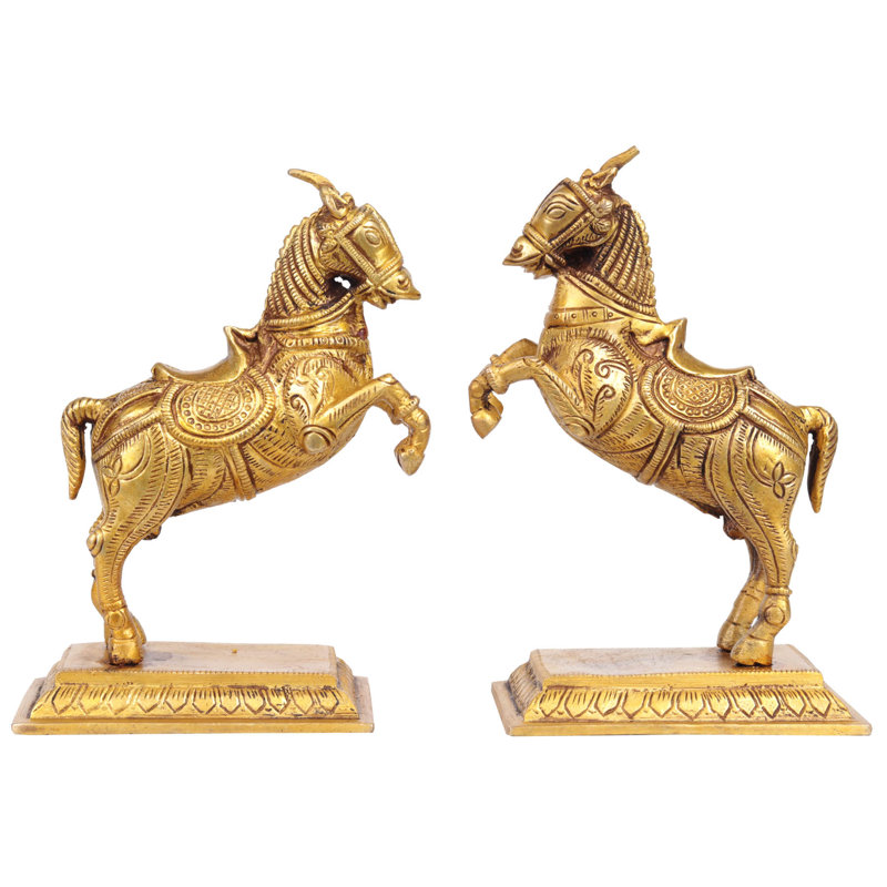 Paire de chevaux dynamiques