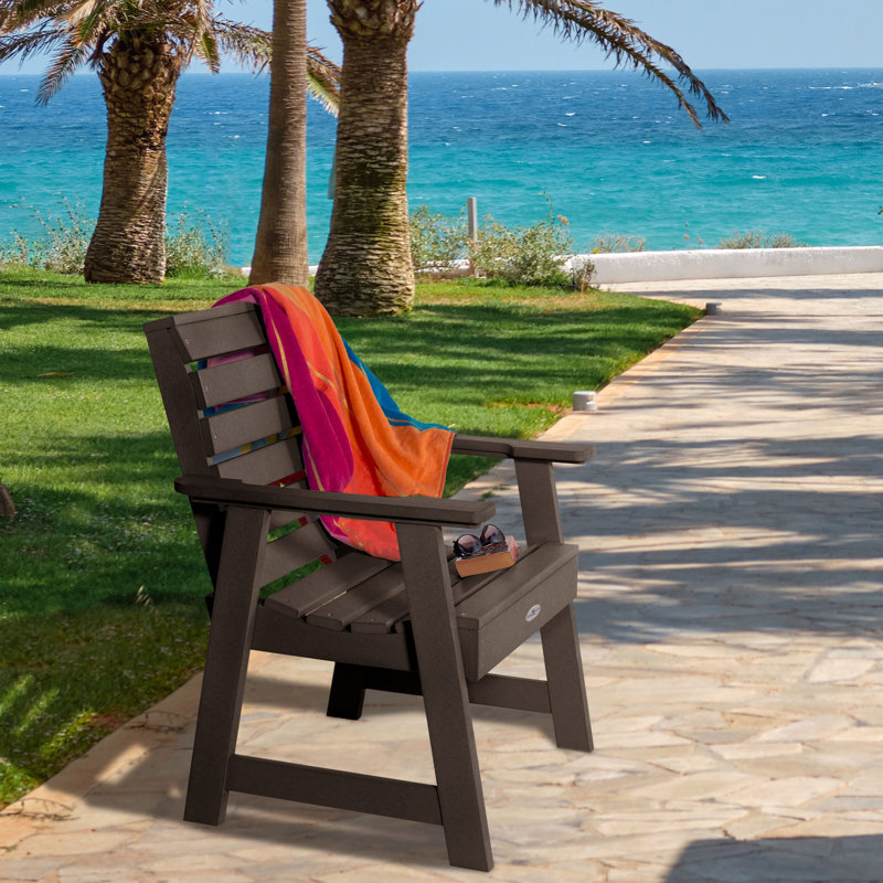 Delene Outdoor Lounge Chair, Mangrove White