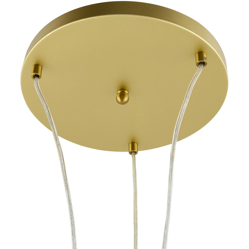 Myoshia 3 - Light Chandelier, White