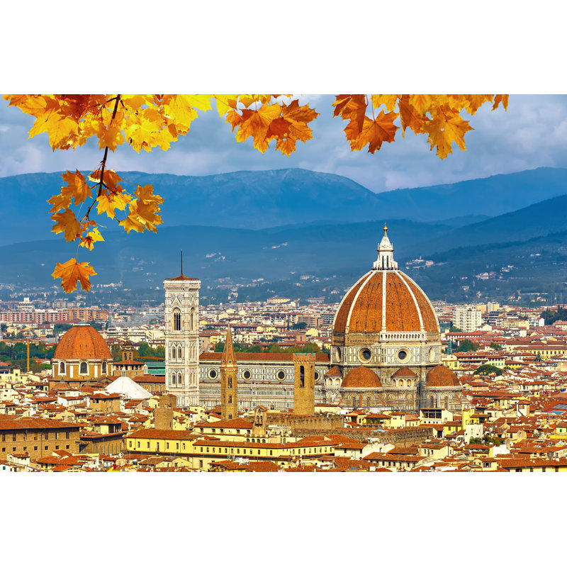 Dieterich Duomo Cathedral In Florence - Wrapped Canvas Print, 30cm H x 46cm W x 3.8cm D