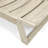 Curtis Outdoor Acacia Wood Chaise Lounge with Table-528246044