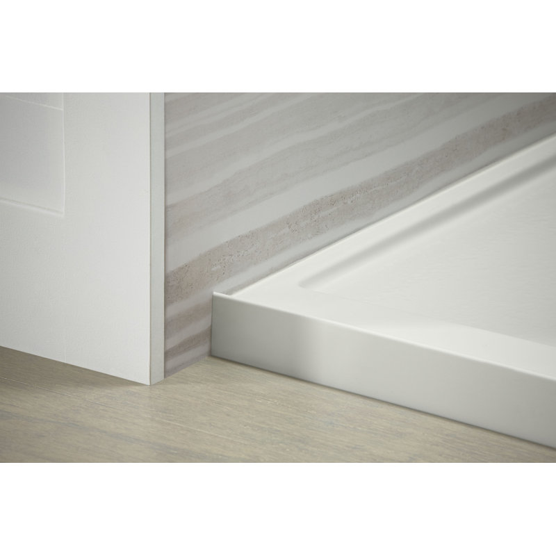 Rely Shower Base, Ivory