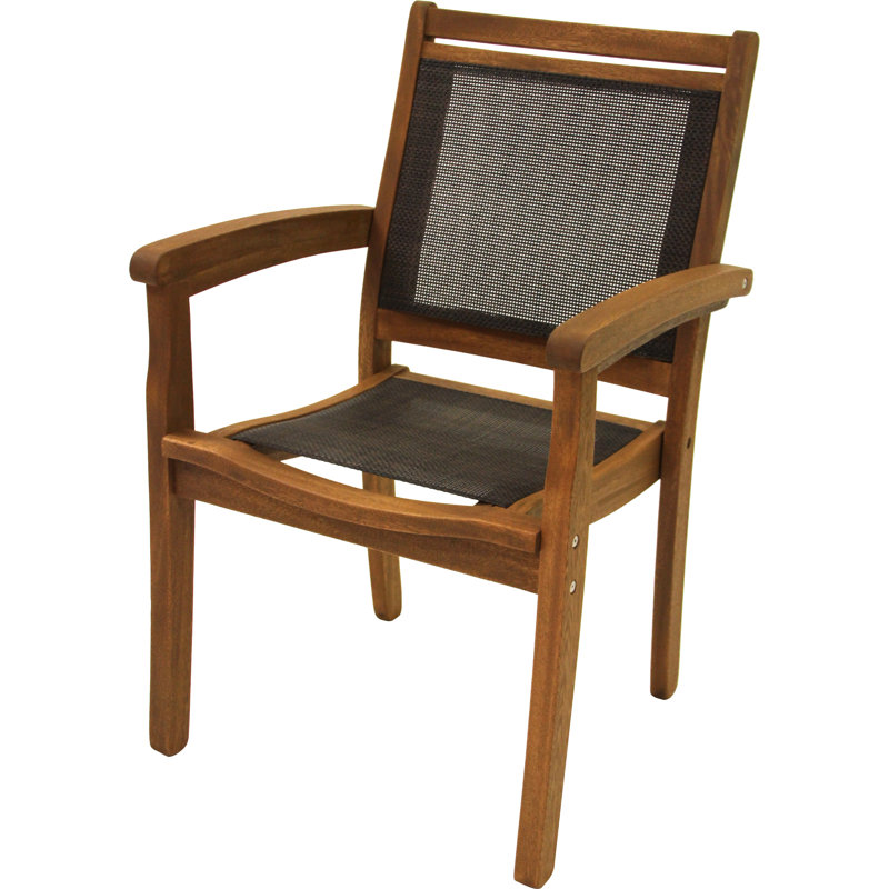 Fauteuil de patio Fleur, Brown