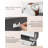 10-Slot Watch Box in Leather with Valet Drawer, Luxury Watch Case Display Organizer with Ultra Soft Microsuede Liner