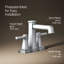 Riff Centerset Bathroom Sink Faucet, 1.2 GPM-1114810651