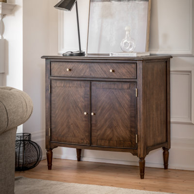 Cleston Solid Wood 2 - Door Standard Accent Cabinet